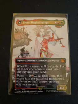 Terra, Magical Adept Borderless MTG FIN Nm/M - Image 1