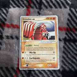 Groudon EX - 038 - Pokemon Wizards Black Star Promo Card Nintendo HP - Image 1