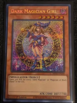Near Mint, English - 1 x MTG Dark Magician Girl - MP22-EN268 - Prismatic Secret - Image 1