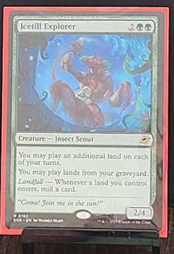 MTG Icetill Explorer-Edge of Eternities- #192- Insect Scout- Rare - Image 1