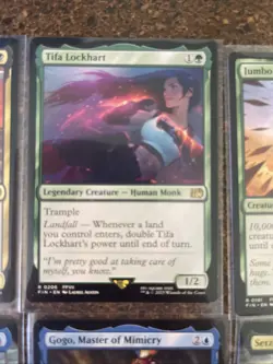 MTG Traveling Chocobo Mythic #210 with Extras - Image 4
