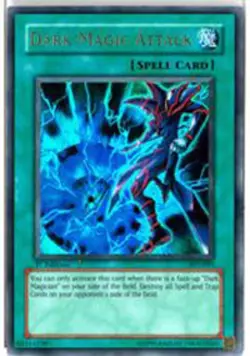 Lightly Played, English - 1 x MTG Dark Magic Attack - AST-095 - Ultra Rare - Unl - Image 1