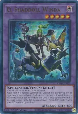 Near Mint, English - 1 x MTG El Shaddoll Winda - RA04-EN052 - Ultra Rare - 1st E - Image 1