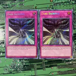 Dark Sacrifice - BLHR-EN056 - Secret Rare 1st Edition Yugioh Card 2 - Image 1