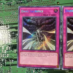 Dark Sacrifice - BLHR-EN056 - Secret Rare 1st Edition Yugioh Card 2 - Image 2