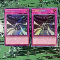 Dark Sacrifice - BLHR-EN056 - Secret Rare 1st Edition Yugioh Card 2 - Image 7