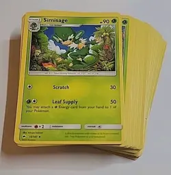 Pokemon Burning Shados - Lot of 54 Basic Base Cards - NO DUPES - Image 1