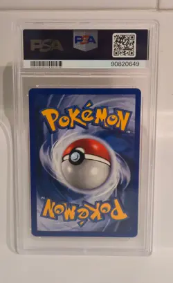 Pokemon Mewtwo Base Set Shadowless #10 Holo Rare PSA 8 NM-MT - Image 2