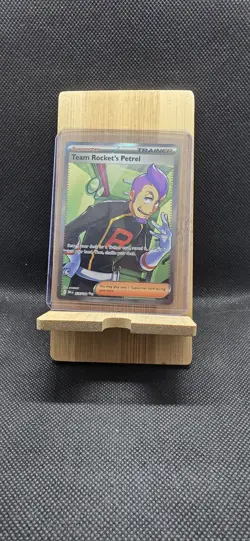Team Rocket's Petrel 226/182 Pokemon Destined Rivals Full Art Trainer - Image 1