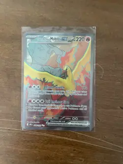 Team Rocket's Moltres ex Ultra Rare Pokemon Destined Rivals (DRI) #208 1ls3 - Image 1