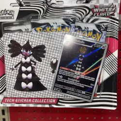Pokemon White Flare SV10.5 3-Pack Tech Sticker Collection - Image 1