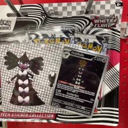 Pokemon White Flare SV10.5 3-Pack Tech Sticker Collection - Image 2
