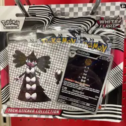 Pokemon White Flare SV10.5 3-Pack Tech Sticker Collection - Image 4