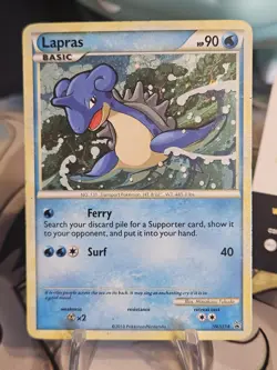Lapras HGSS14 - Holo Black Star Promo - Heart Gold Soul Silver Pokemon HP - Image 1