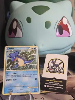 Lapras HGSS14 - Holo Black Star Promo - Heart Gold Soul Silver Pokemon HP - Image 4