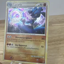2011 Pokemon Call of Legends Lucario Holo #14/95 - Image 2