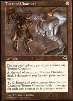 Hero Deal, English - 4 x MTG Torture Chamber Tempest - Image 1
