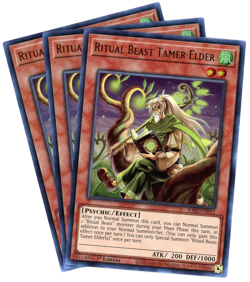 Yugioh! x3 Ritual Beast Tamer Elder RA03-EN012 Ultra Rare (UR) NM/M English - Image 1