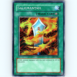 Yugioh Salamandra DDS-006 Limited Edition Prismatic Secret Rare Holo - MP 💎 - Image 1