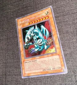 Yugioh Blue-Eyes Toon Dragon MRL-000 Magic Ruler Damaged - Image 2