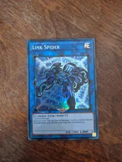 Yugioh Link Spider YS17-EN043 1st Super Rare - Image 1