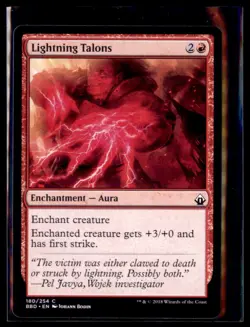 Magic: The Gathering Lightning Talons Battlebond 5 Card Lot - Image 1