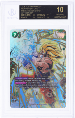 2025 Ball Super Card Game Fusion World New Adventure Son Goku BGS BL - Image 1