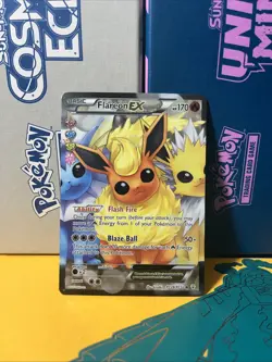 Flareon EX RC28/RC32 Generations: Radiant Collection Holo Pokemon Card - Image 1