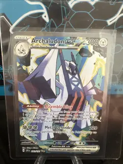Pokemon TCG Archaludon EX Sir 241/191 Sv08: Surging Sparks Ultra Rare Card - Image 1