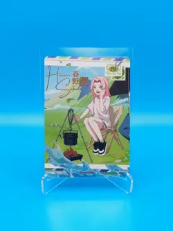 Naruto Kayou Card Game CCG - TCG / Sakura Haruno NRZ06-PU-002L4 / Near Mint - Image 1