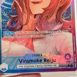 Vinsmoke Reiju Leader OP06-042 Alt Art One Piece Card Game English - Image 3