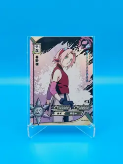 Naruto Kayou Card Game CCG - TCG / Sakura Haruno NR-BR-003 / Near Mint - Image 1