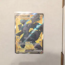 Zekrom ex 158/086 NM Full Art Ultra Rare Pokemon Black Bolt White Flare SV10.5 - Image 5