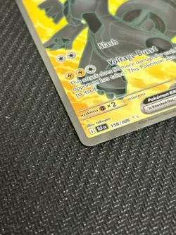 Zekrom ex 158/086 NM Full Art Ultra Rare Pokemon Black Bolt White Flare SV10.5 - Image 3
