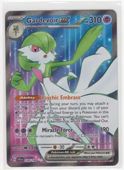 Pokemon - Gardevoir ex 228/198 Scarlet & Violet Full Art Holo Card - Image 1
