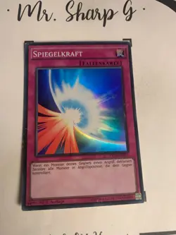SPIEGELKRAFT - YS15-DED16 DEUTSCH Yu-Gi-Oh! CARD SUPER RARE HOLO KONAMI - Image 4