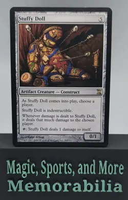 MTG Stuffy Doll Time Spiral Rare Artifact Creature Magic The Gathering LP - Image 1