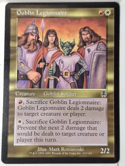 Goblin Legionnaire - Apocalypse - Magic the Gathering MTG Nice! - Image 1
