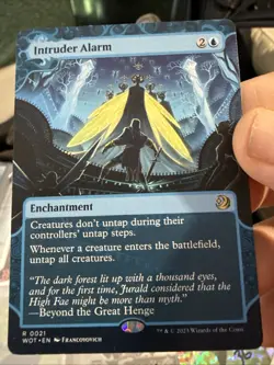 Intruder Alarm - MtG - Wilds of Eldraine - Enchantment - 0021 R34 - Image 1