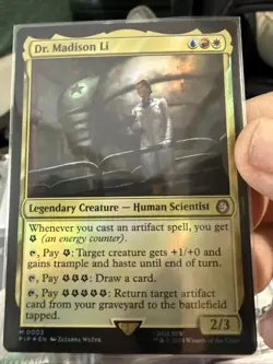 Dr. Madison Li UB: Fallout PIP Mythic MTG Magic P265 - Image 1