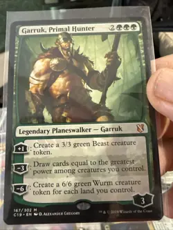 MTG Garruk, Primal Hunter Commander 2019 Regular Non Foil R256 - Image 1