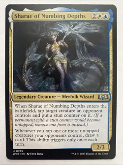 Sharae of Numbing Depths - Wilds of Eldraine #0213 MTG Magic The Gathering NM - Image 1