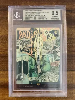 MTG✨ANDURIL, FLAME OF THE WEST (Brdless/Poster Art)✨Unv Beyond: LTR BGS 9.5 - Image 1