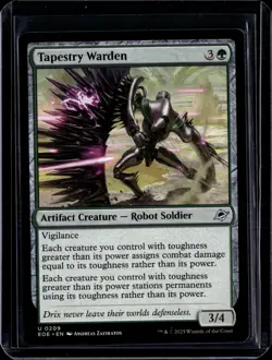 Tapestry Warden - 209 - EOE - NM - MTG Magic the Gathering - Image 1