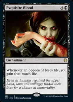 MTG English Exquisite Blood NM Normal Jumpstart - Image 1