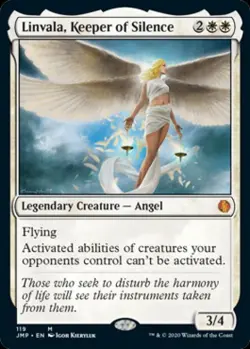 MTG English Linvala, Keeper of Silence NM Normal Jumpstart - Image 1