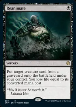 MTG English Reanimate NM Normal Jumpstart - Image 1