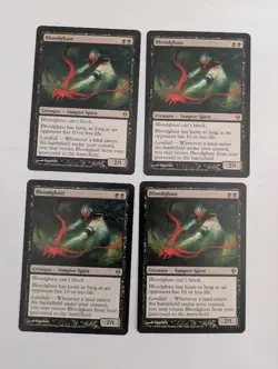 4 Bloodghast Zendikar MTG NM Free shipping with tracking - Image 1