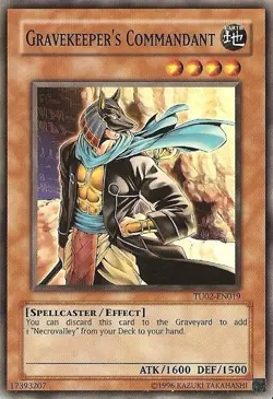 Hero Deal, English - 1 x MTG Gravekeeper's Commandant - TU02-EN019 - Common - Un - Image 1