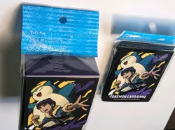 NEW SET - Hop & Snorlax Deck Box Case 64 Sleeves Pokemon Center Japan Exclusive - Image 2